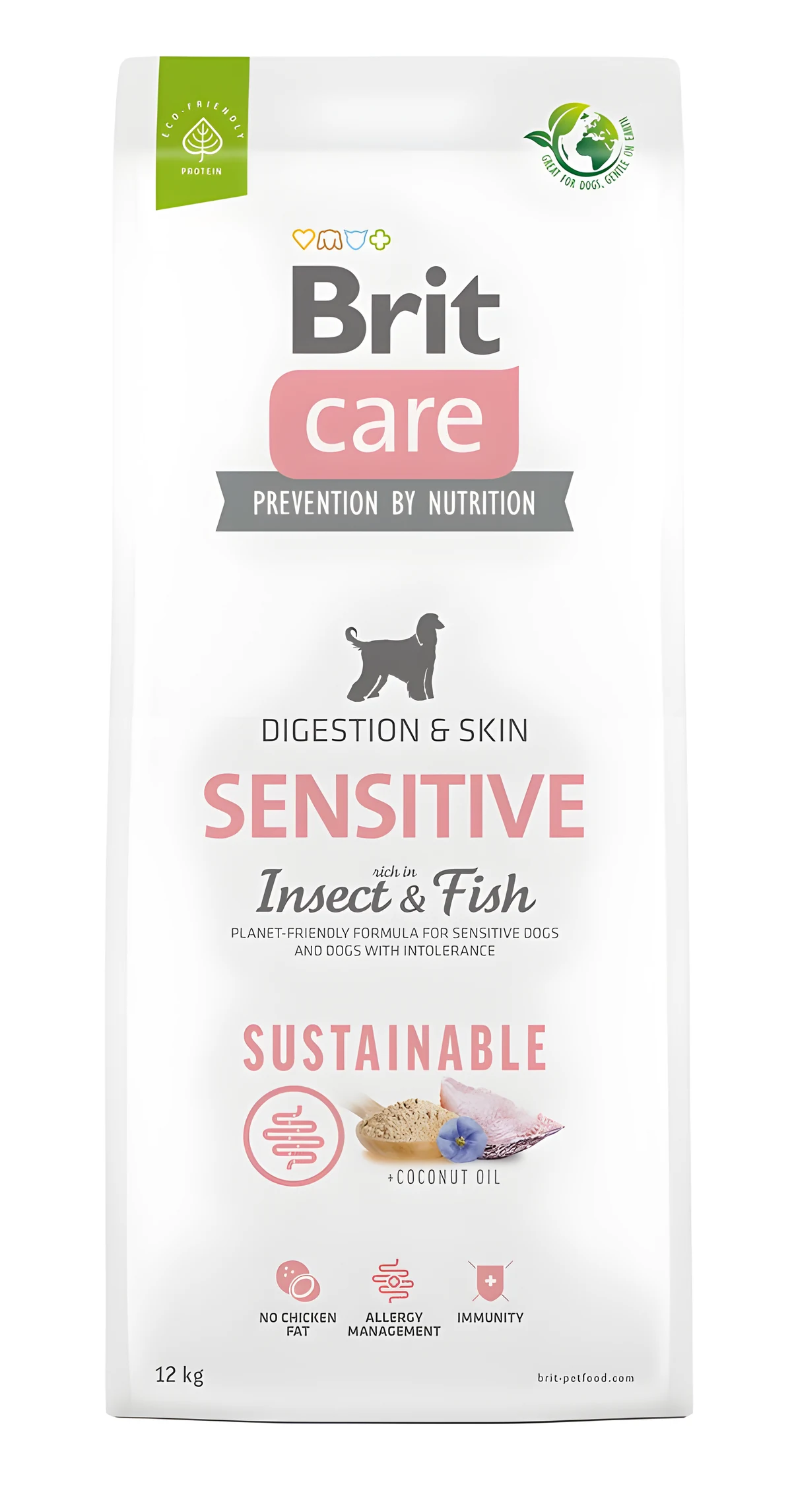 Brit Care Sustainable Sensitive Insect & Fish - 12 kg