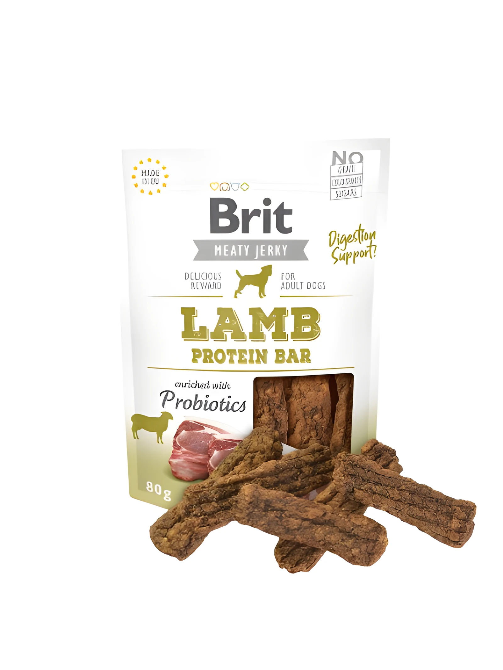 Brit Jerky Lamb Protein Bar - 80g — zdjęcie 1 z 2