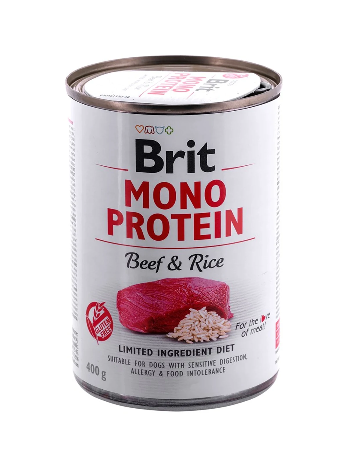 Mokra karma BRIT Mono Protein Wołowina z Ryżem - 400 g