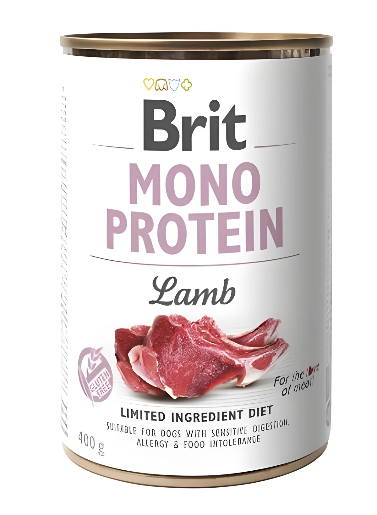 BRIT Mono Protein jagnięcina - mokra karma dla psa - 400 g