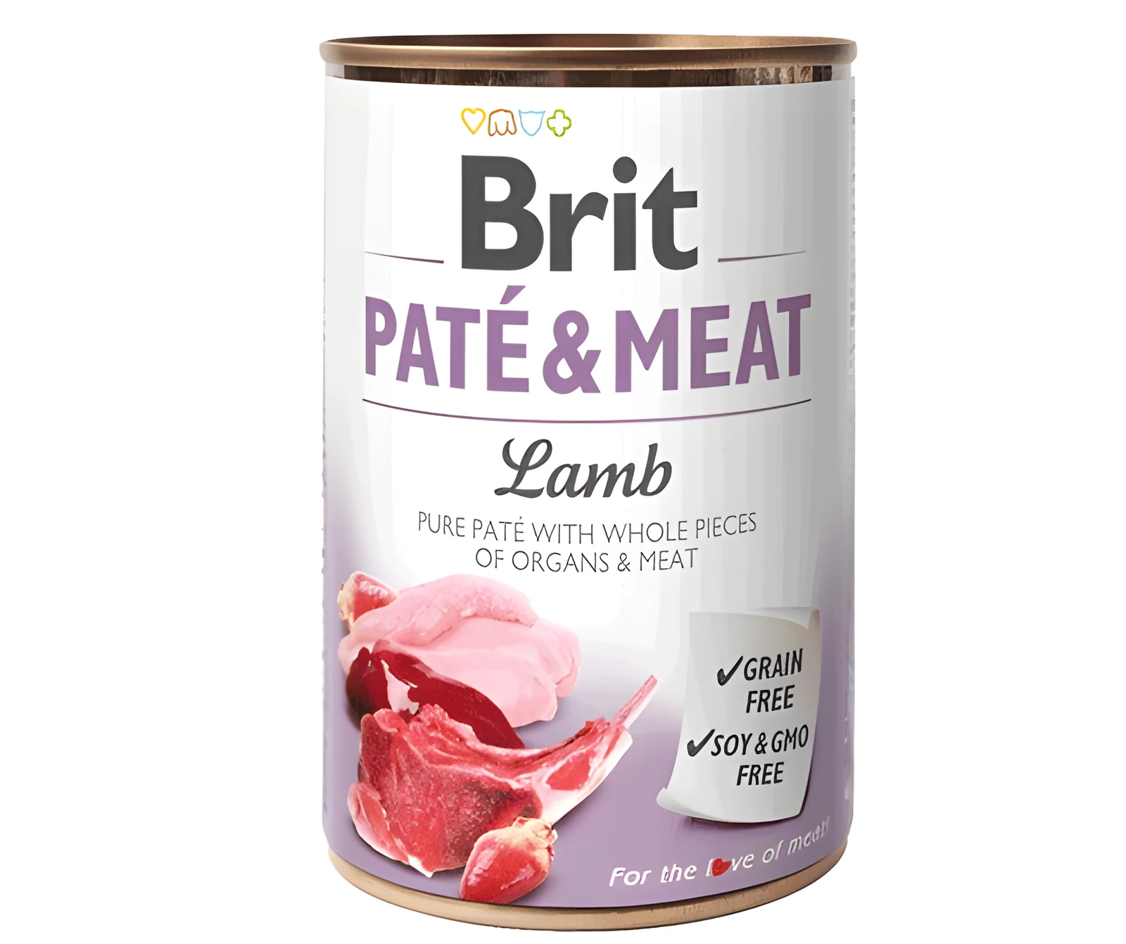 BRIT PATÉ & MEAT - Jagnięcina, Puszka 400g