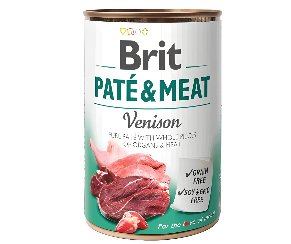 BRIT PATÉ & MEAT - mokra karma dla psa, 400 g
