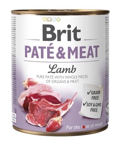 Mokra karma dla psa BRIT Premium z Jagnięciną - 800 g