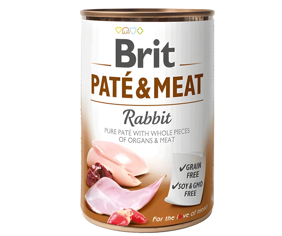 BRIT PATÉ & MEAT z królikiem - 400 g
