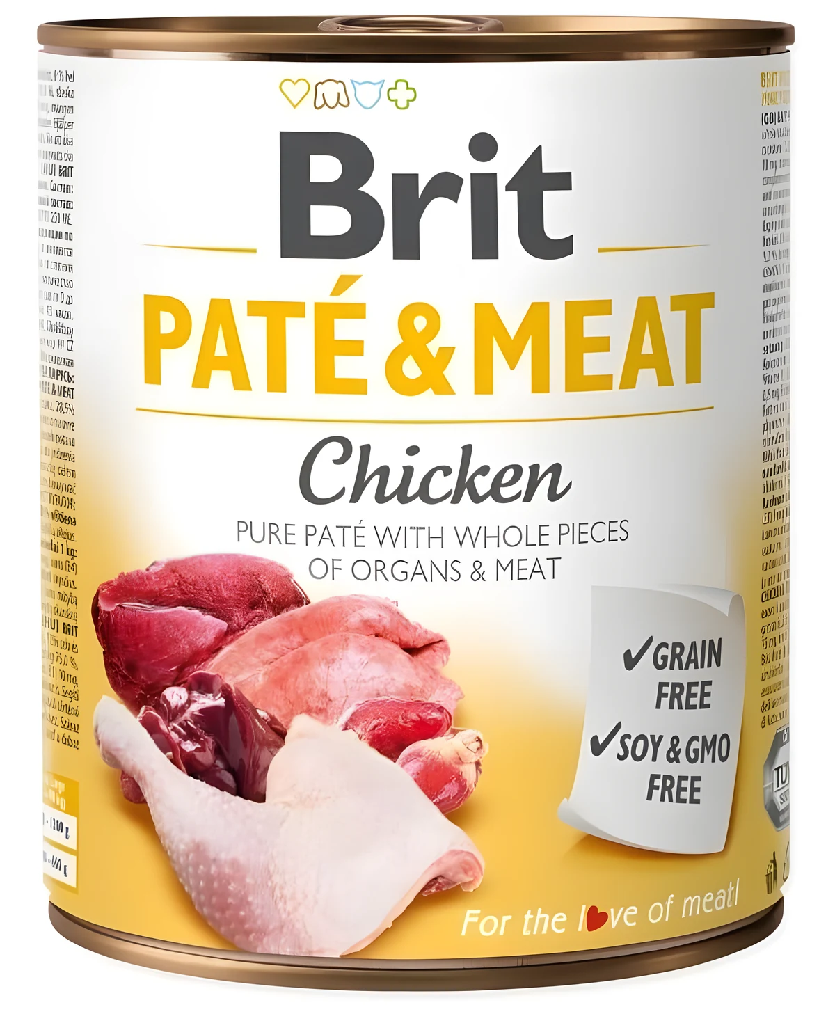 BRIT Patę & Meat z Kurczakiem - 800 g