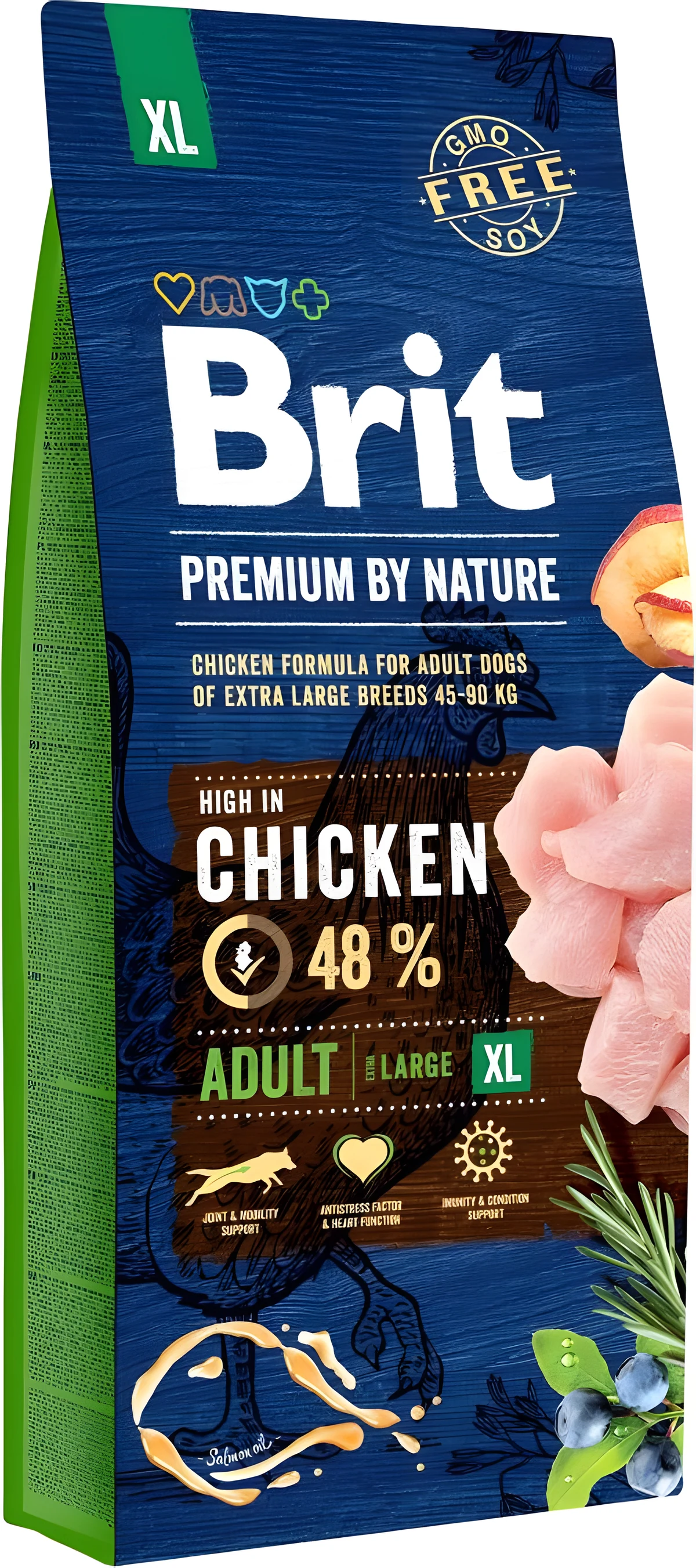 BRIT Premium Adult XL Sucha Karma 15 kg