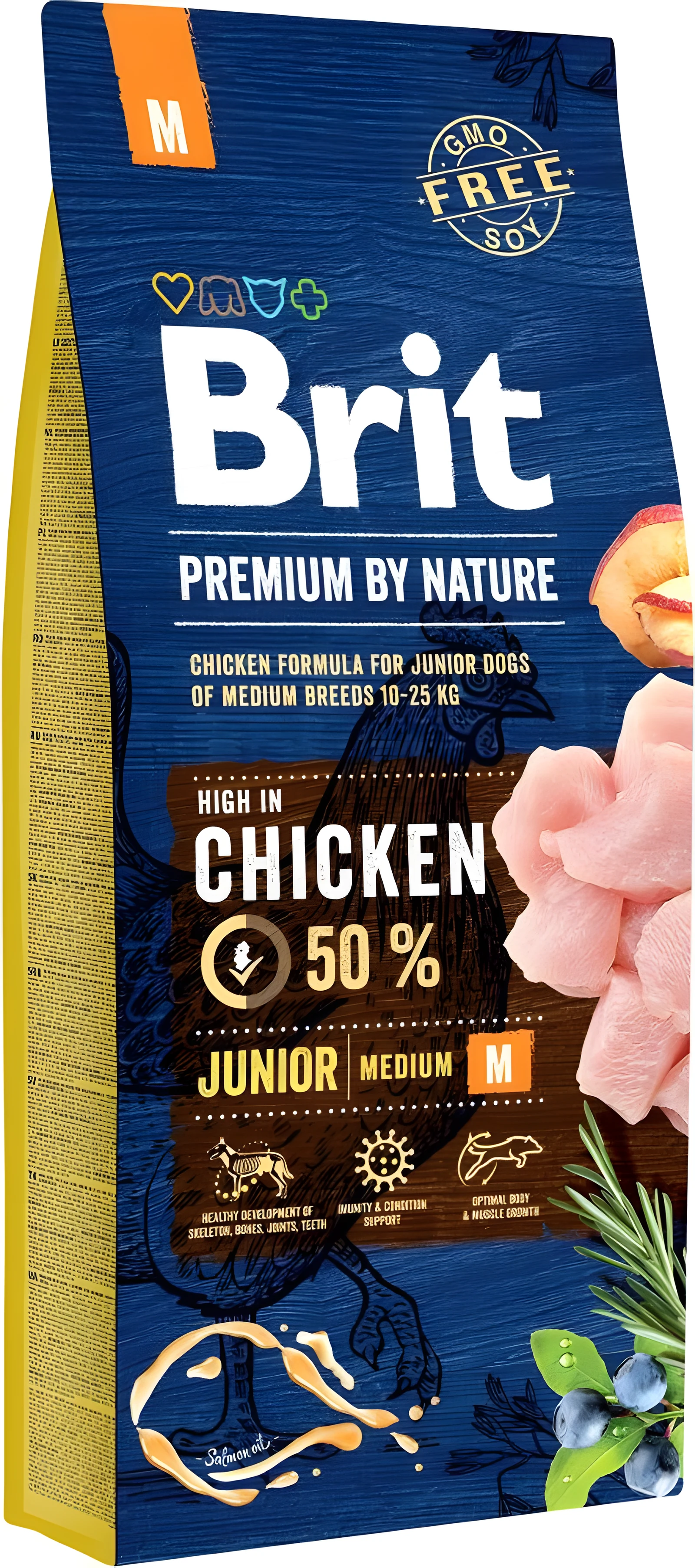 BRIT PREMIUM BY NATURE Junior M - 15 kg