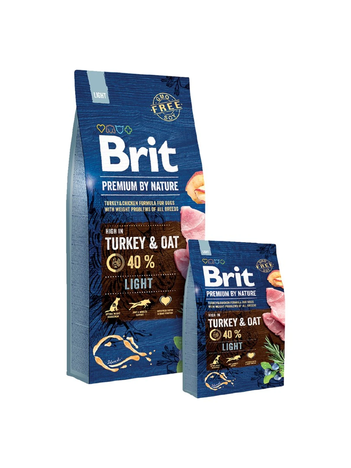 BRIT PREMIUM BY NATURE Light - 15 kg sucha karma