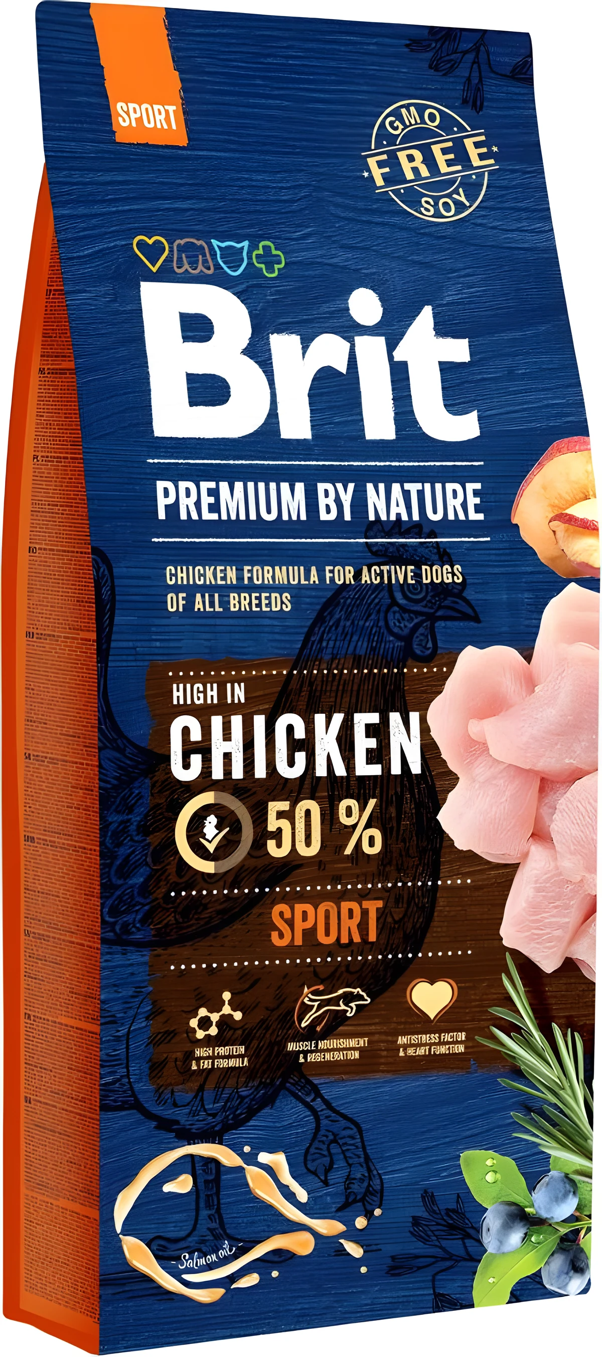 BRIT PREMIUM BY NATURE Sport - 15 kg dla psów