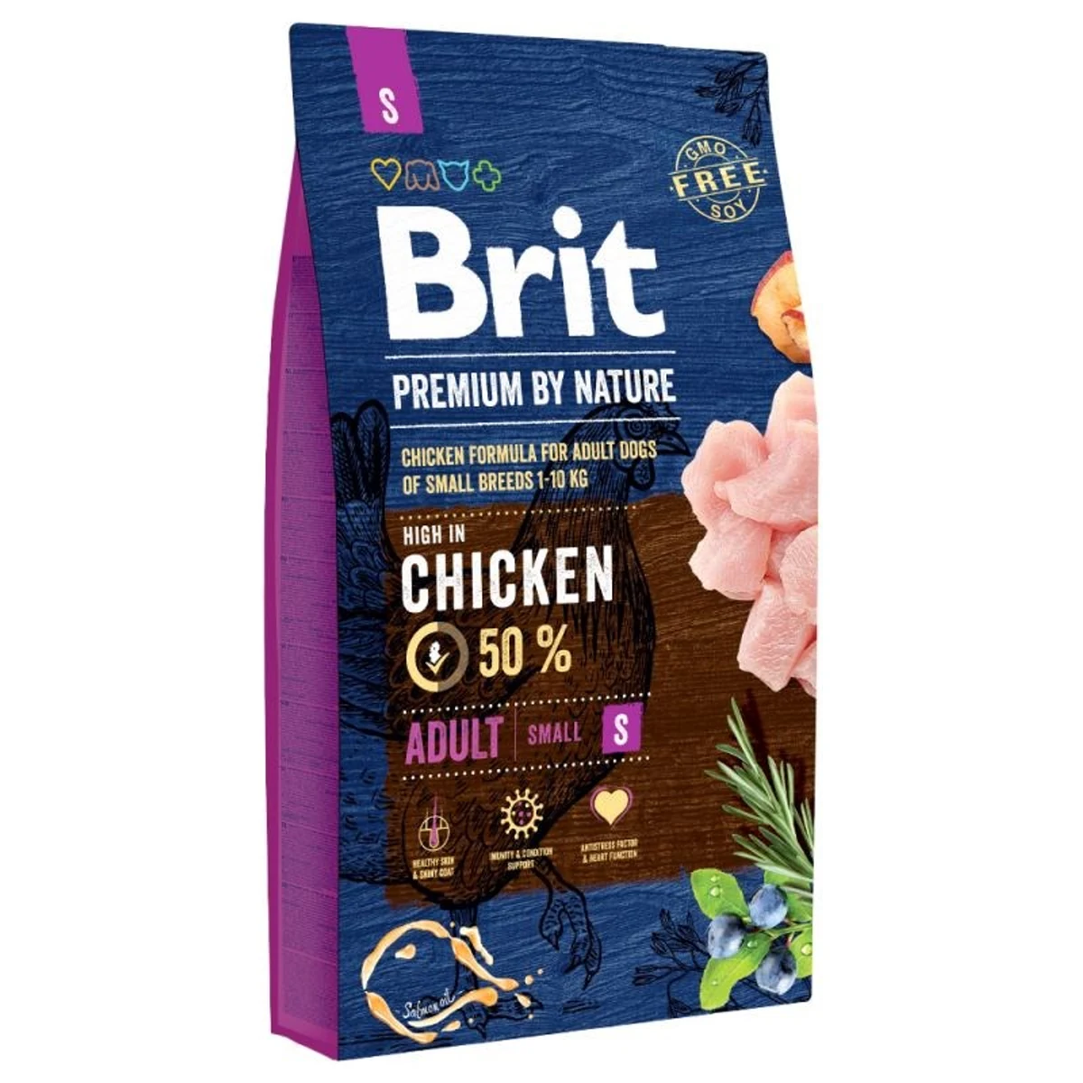 BRIT PREMIUM BY NATURE Sucha Karma 8 kg dla Małych Piesków