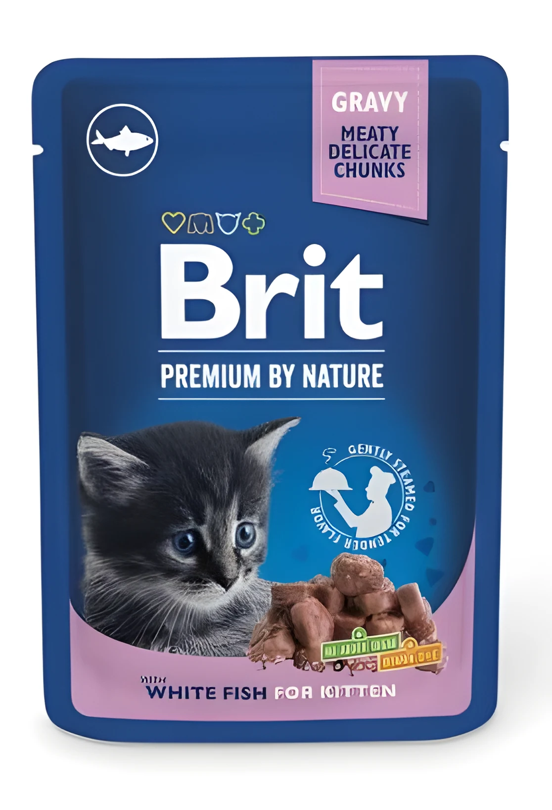 BRIT Premium Kitten White fish - 100 g