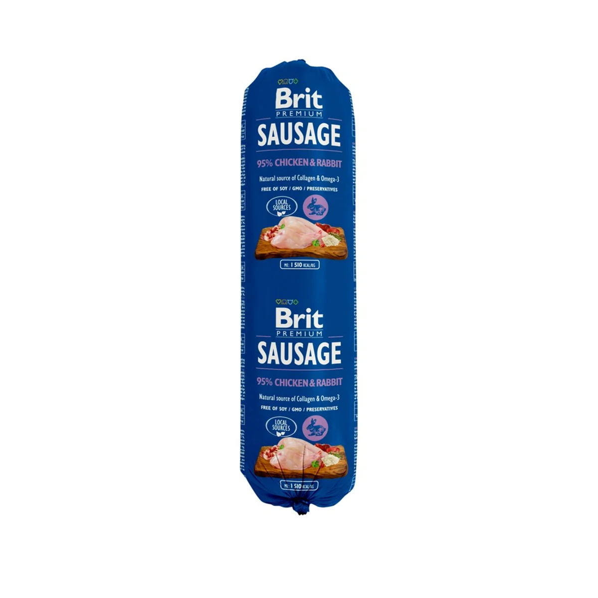 BRIT Premium Sausage Chicken Rabbit 800g