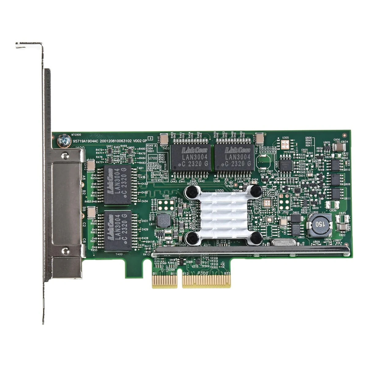 Karta sieciowa Broadcom BCM5719-4P 4x 1GbE RJ45 PCIe x4 2.0