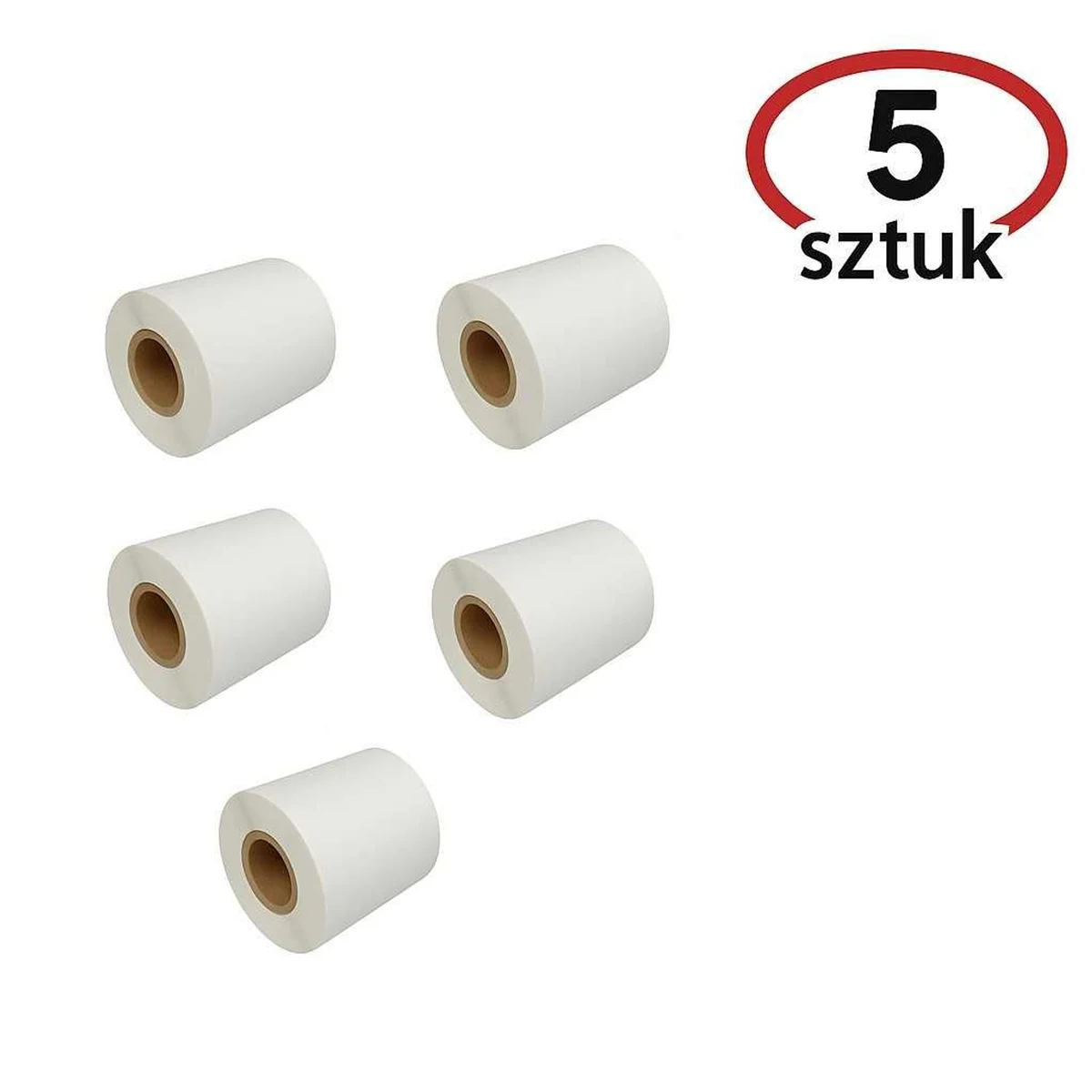 BSTech Etykieta termiczna Zebra 50x30*1000szt.