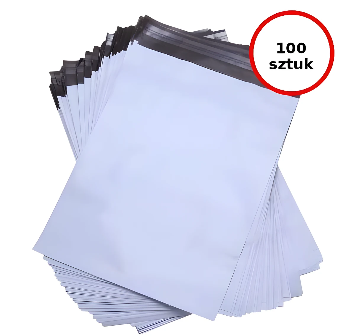 BSTech Foliopak XL 50mic 500x600 100szt Biały
