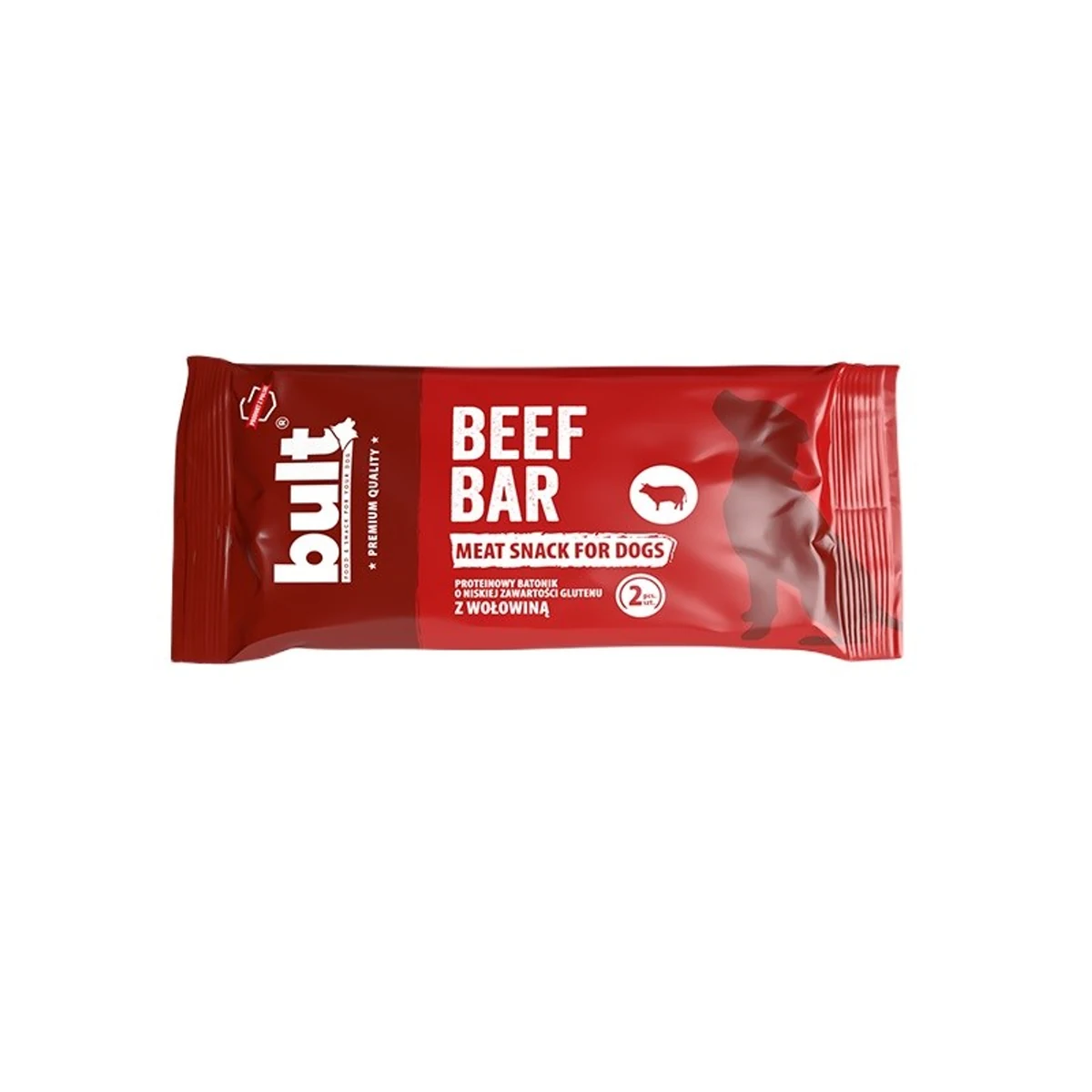 BULT Batonik proteinowy z wołowiną dla psa 75g