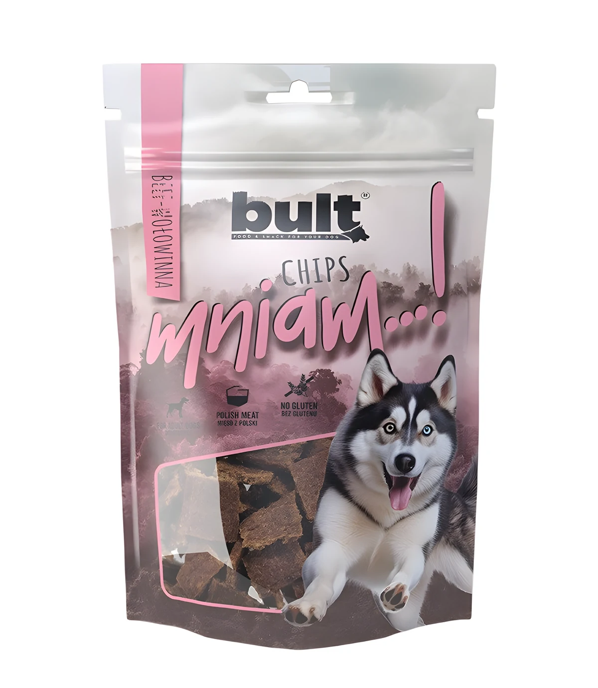 BULT Chipsy wołowe dla psa 100g