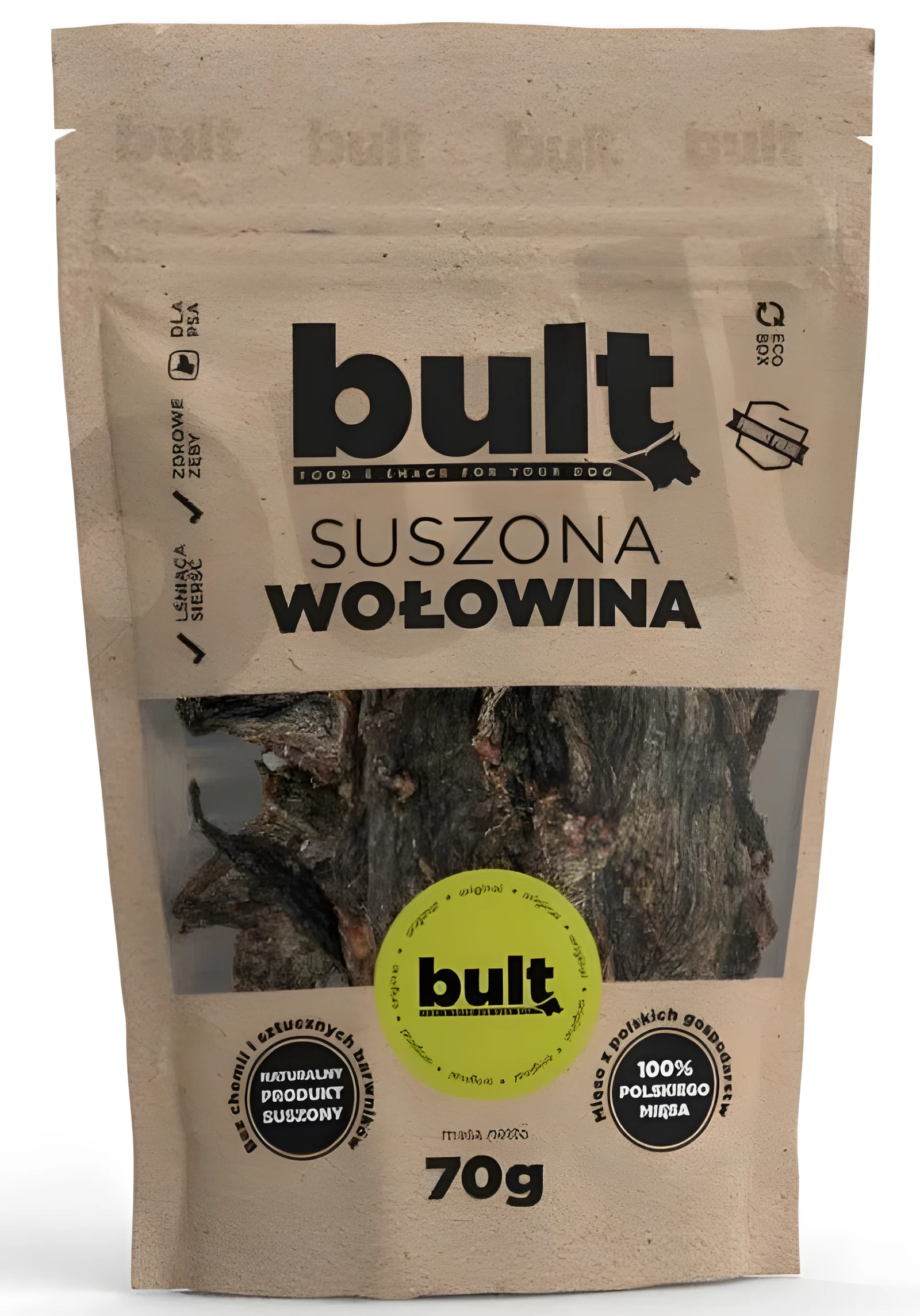 BULT Eko przysmak suszona wołowina 70g — zdjęcie 1 z 3