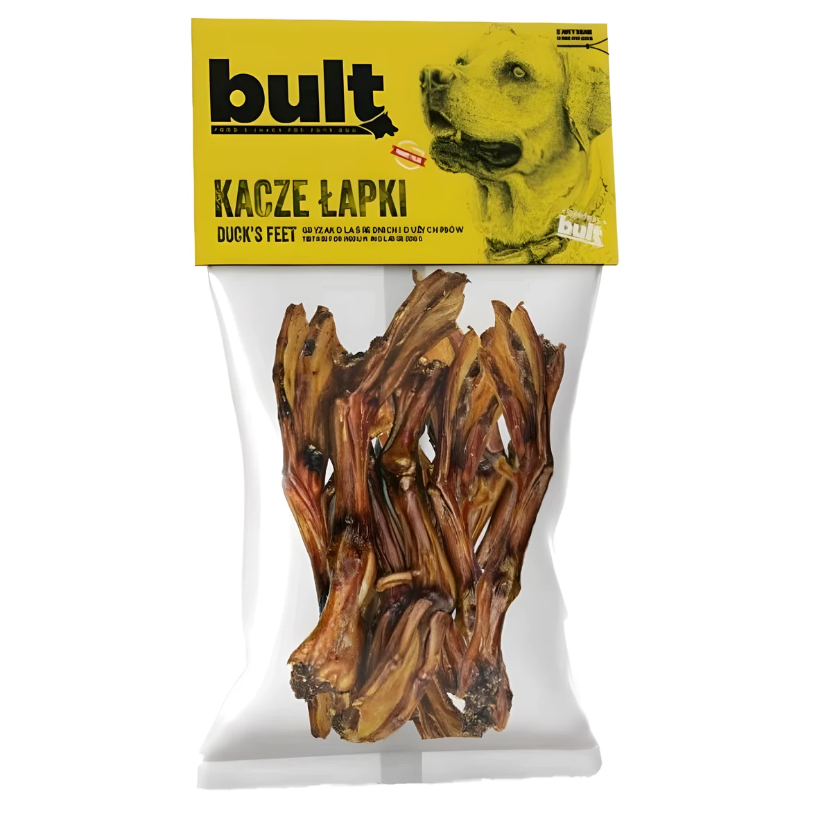 BULT Kacze łapki dla psa 100g