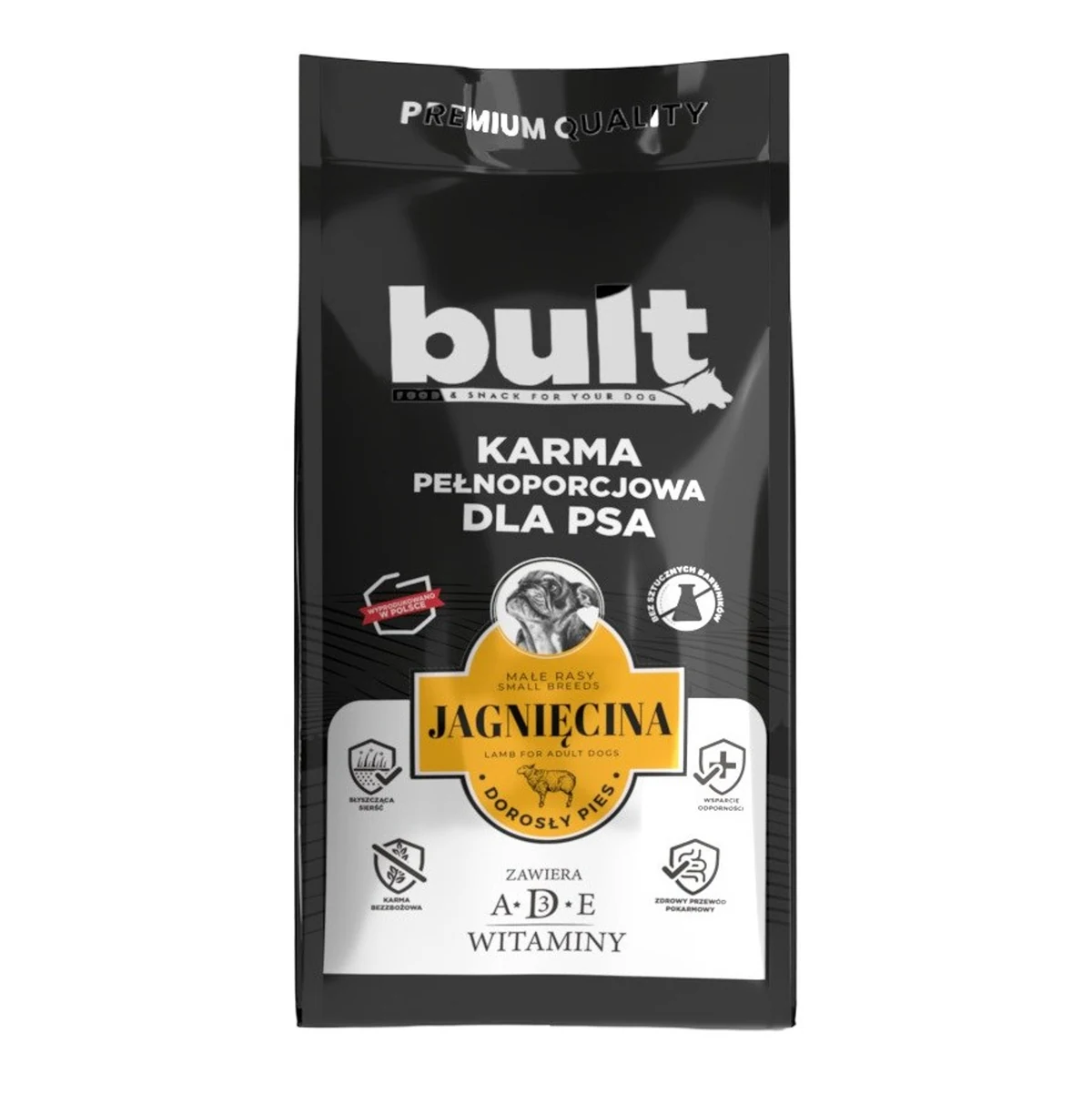 BULT Karma sucha z jagnię. dla psów małych ras 3kg
