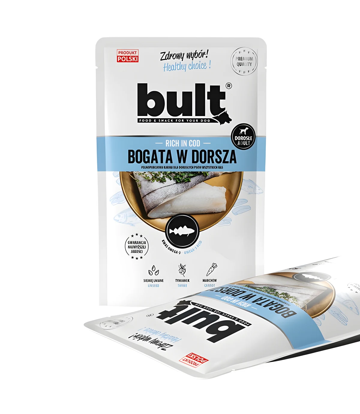 BULT mielonka bogata w dorsza saszetka 100g