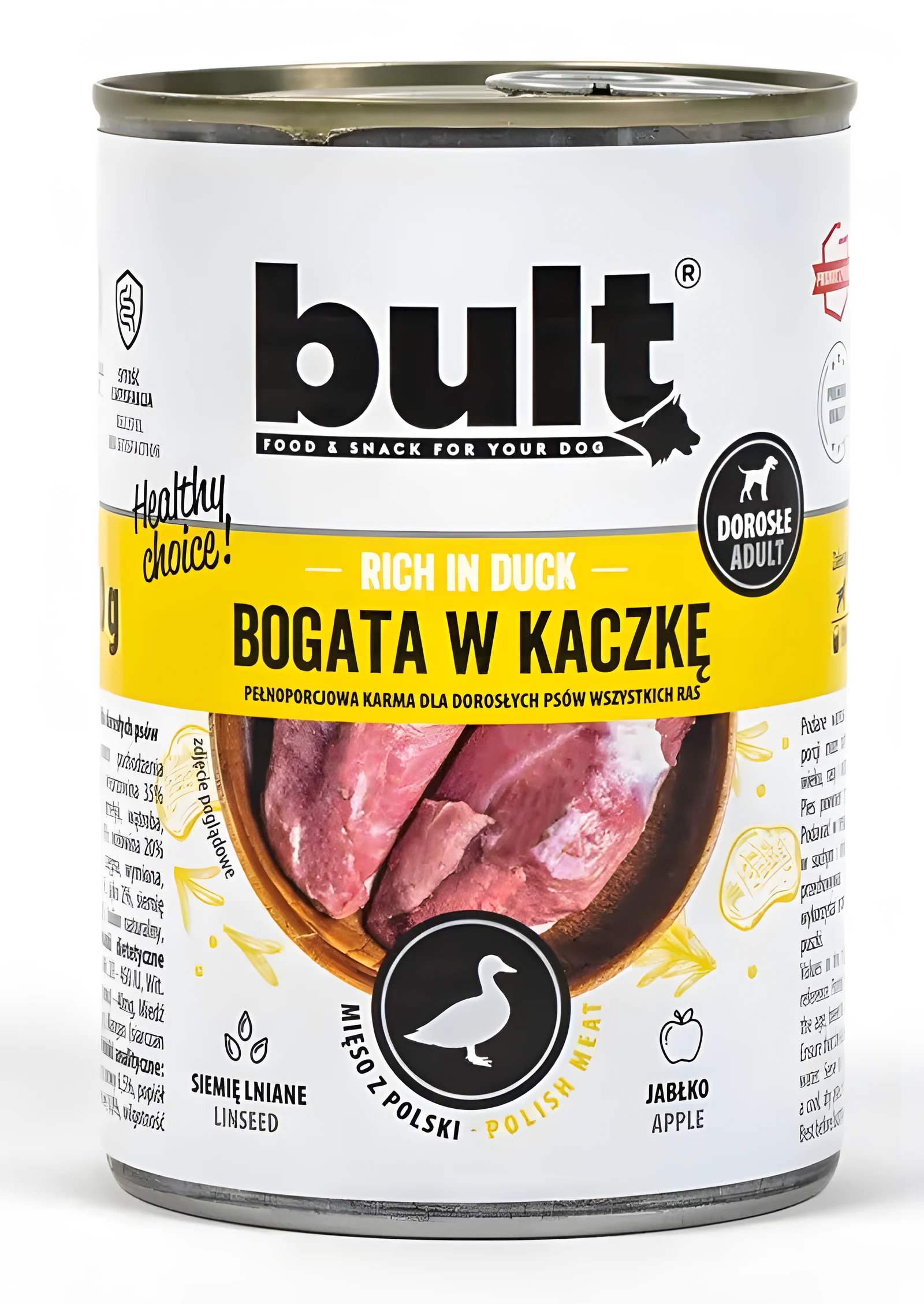 Karma mokra BULT z kaczką 800g — zdjęcie 1 z 2