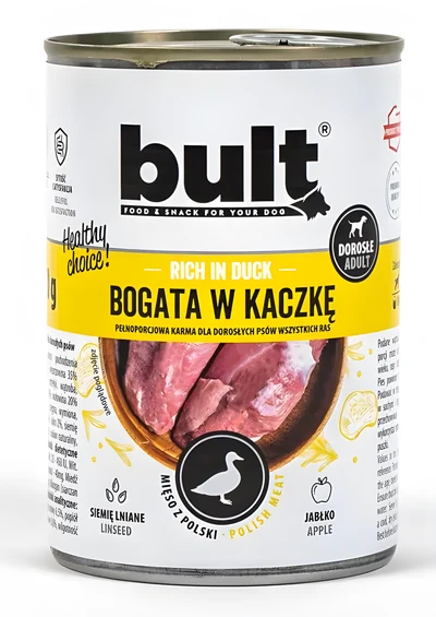 Karma mokra BULT z kaczką 800g