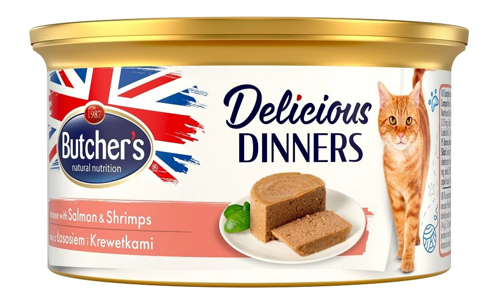 Butcher’s Delicious Dinners - Mus z Łososia i Krewetek 85g