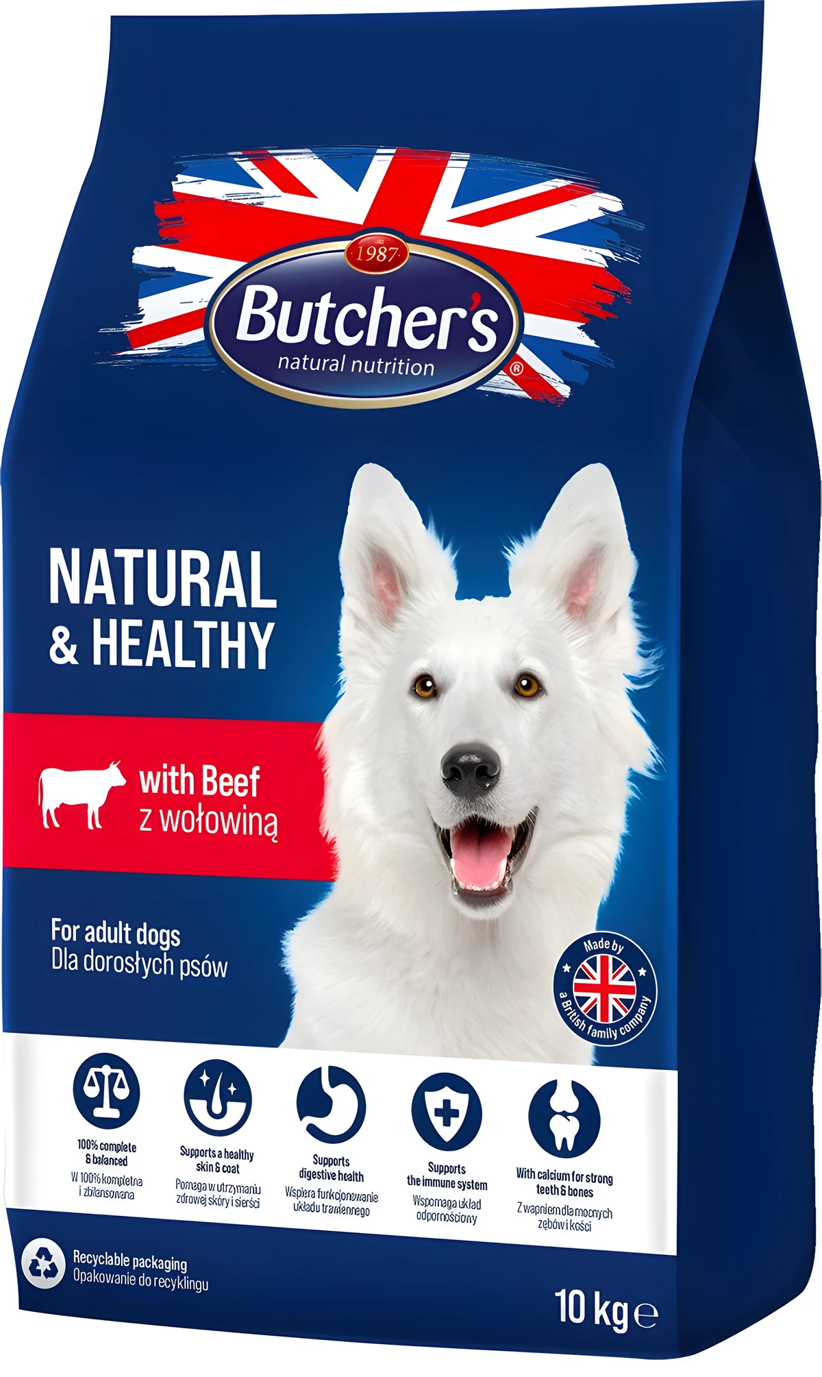 Butcher’s Natural&Healthy - Wołowina 10 kg