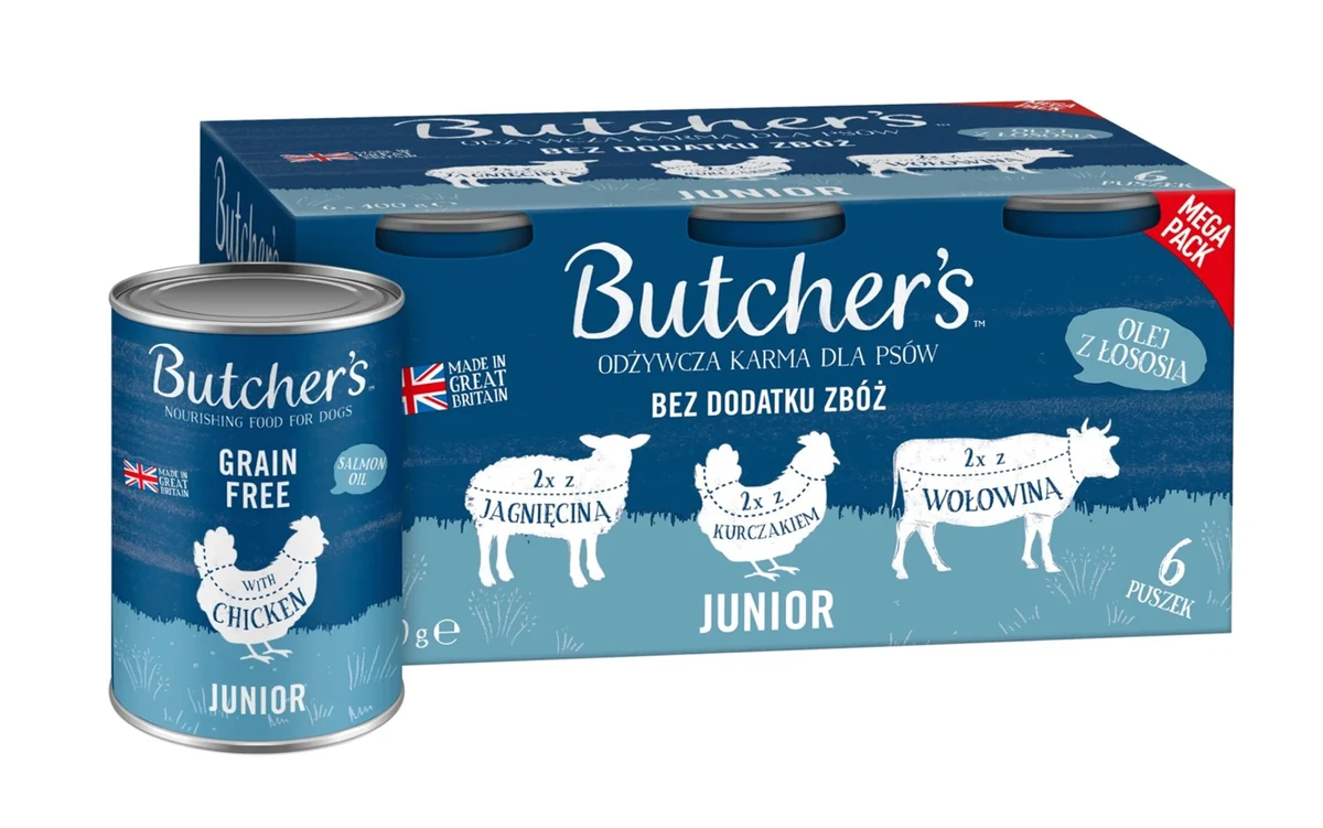Butcher's Original Junior Megapack 6 x 400g