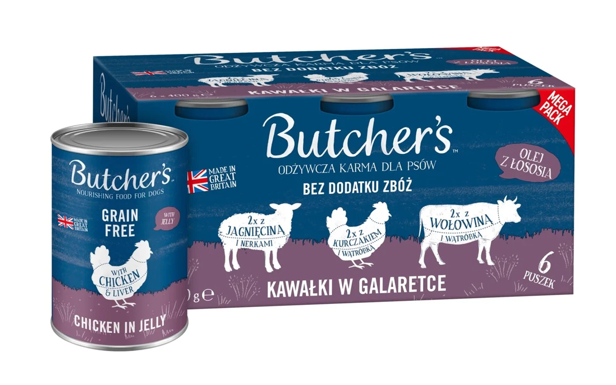 Butcher's Original Recipe in Jelly 6 x 400g