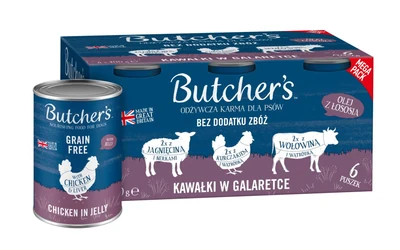 Mokra karma Butcher's Original Recipe w galaretce 6 x 400g