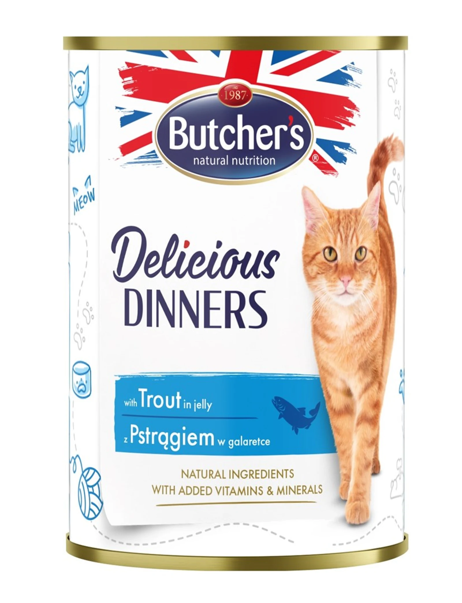 BUTCHER'S Pstrąg w Galaretce 400g — zdjęcie 1 z 2
