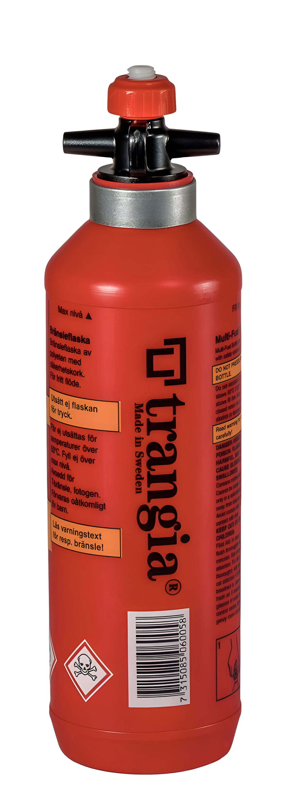 Butelka na paliwo Trangia 500ml, czerwona