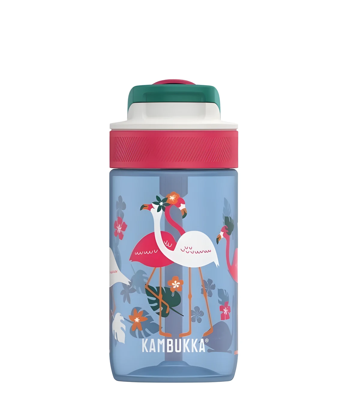 Butelka na wodę Kambukka Lagoon 400ml, Blue Flamingo