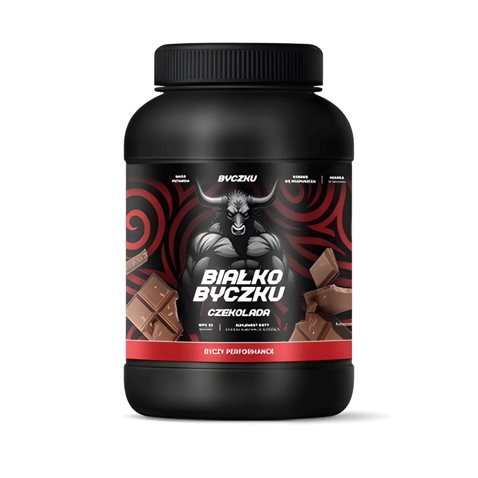 BYCZKU Białko Byczku czekolada, 1000g