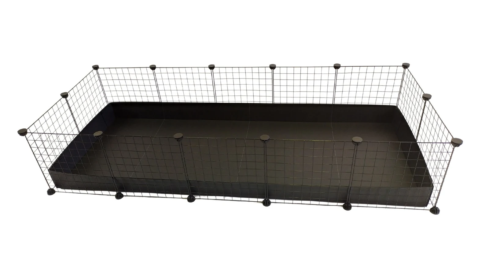C&C Klatka modułowa 5x2 czarna, 180 x 75 x 37 cm — zdjęcie 1 z 8