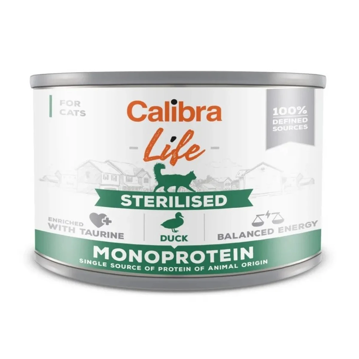 CALIBRA CAT life Sterylizowany Kaczka 200g