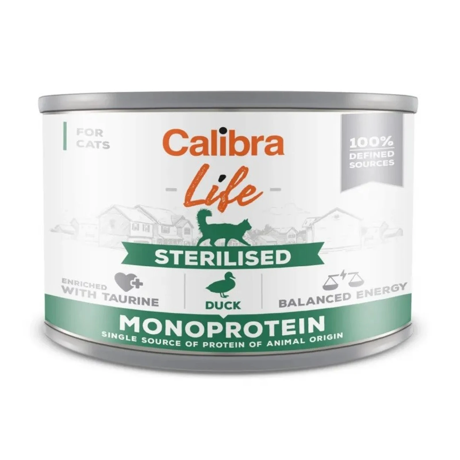 CALIBRA CAT life Sterylizowany Kaczka 200g