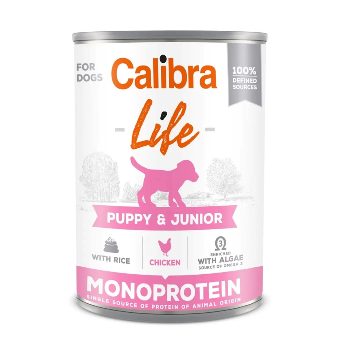 CALIBRA DOG life puppy & junior chicken & rice 400g