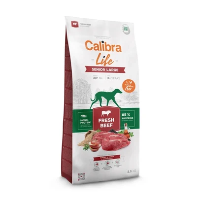 Karma sucha dla psów dorosłych dużych ras Calibra Life Senior z wołowiną 12kg
