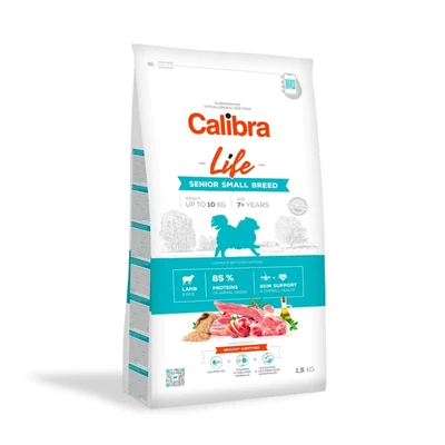 Karma sucha dla psa Calibra Life Senior Small Breed z jagnięciną 1,5 kg