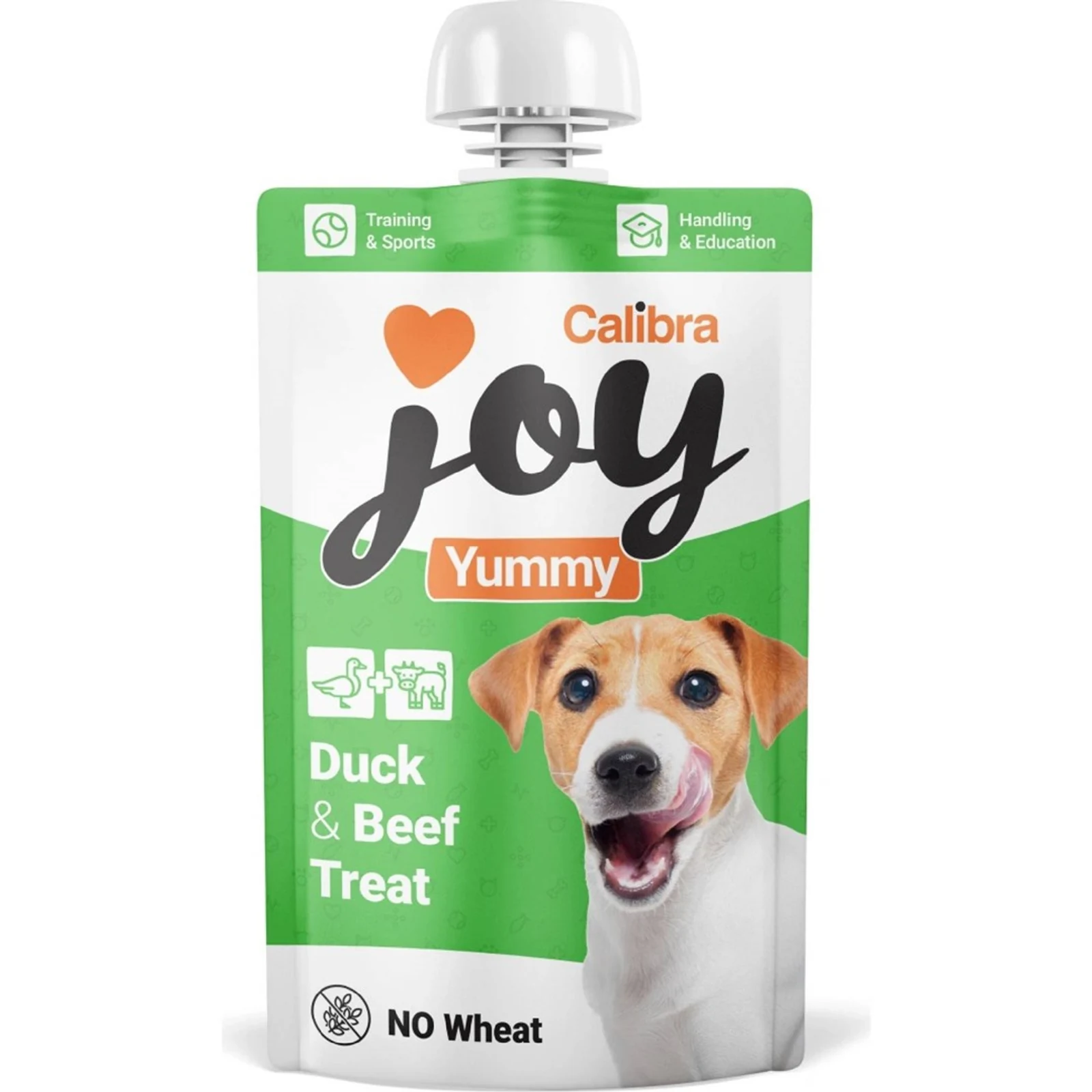 Calibra joy dog yummy duck & beef treat 100g