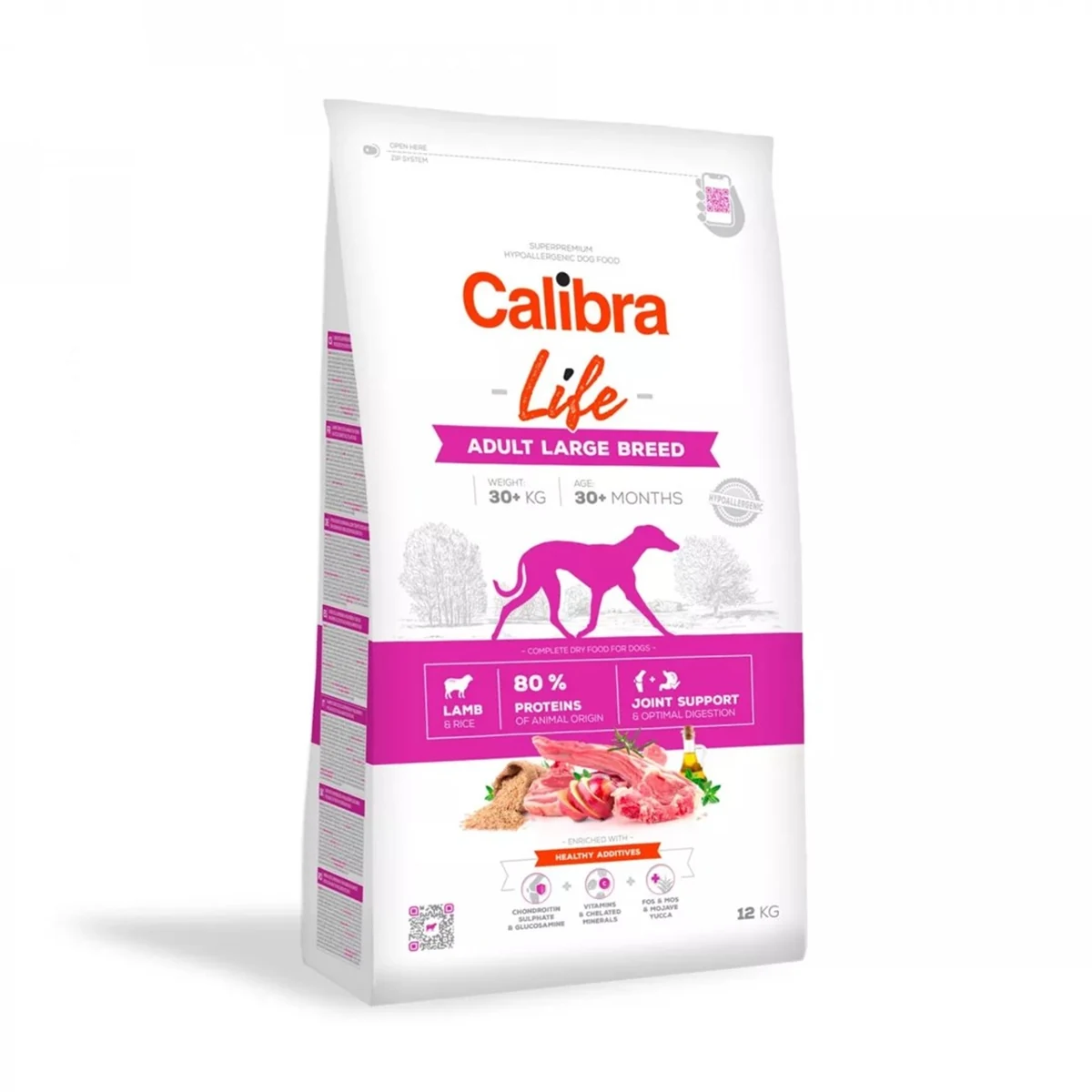 CALIBRA LIFE Adult Large Breed Lamb - 12KG