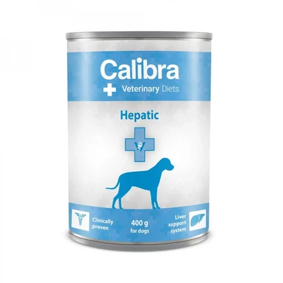 Karma mokra dla psa Calibra Veterinary Diet Hepatic 400g