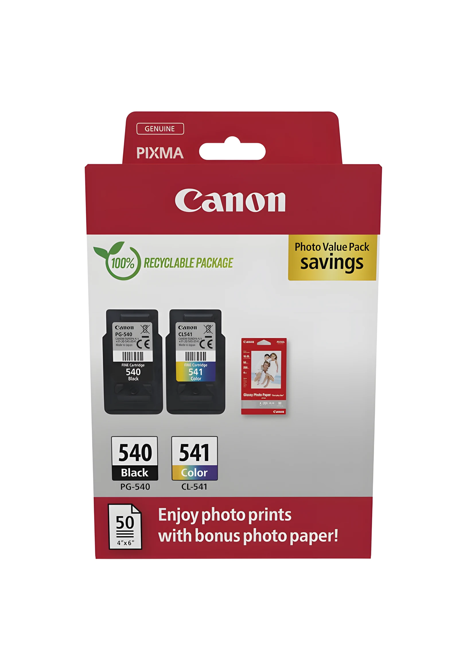 CANON Tusz PG-540/CL-541 dla PIXMA MG2150-3250 — zdjęcie 1 z 5