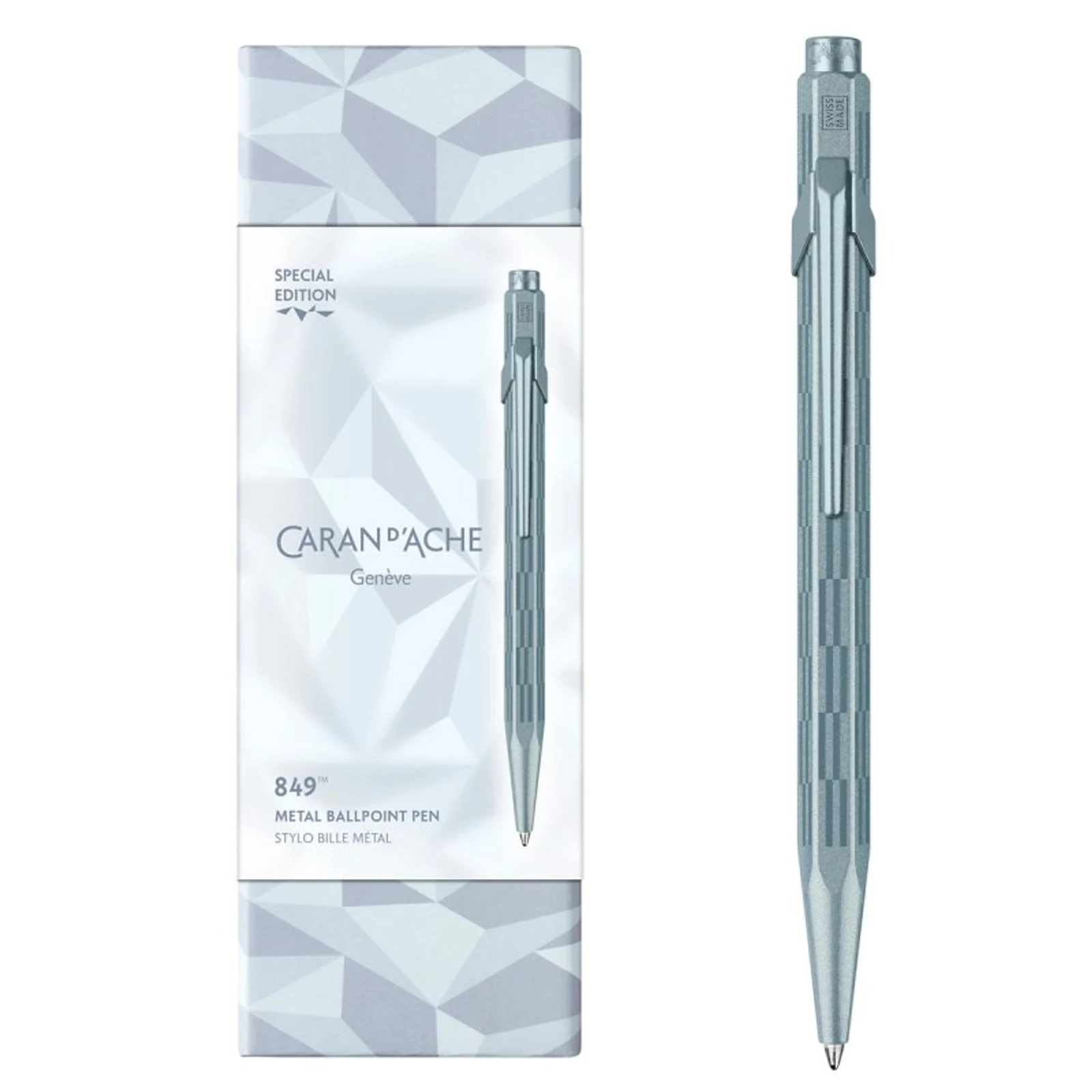 Caran d’Ache Alpine Frost Długopis Niebieski w Pudełku — zdjęcie 1 z 5