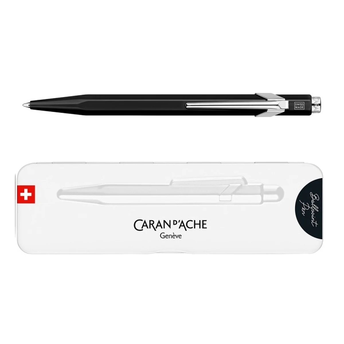 Caran d’Ache Długopis 849 Pop Line Fluo, Czarny