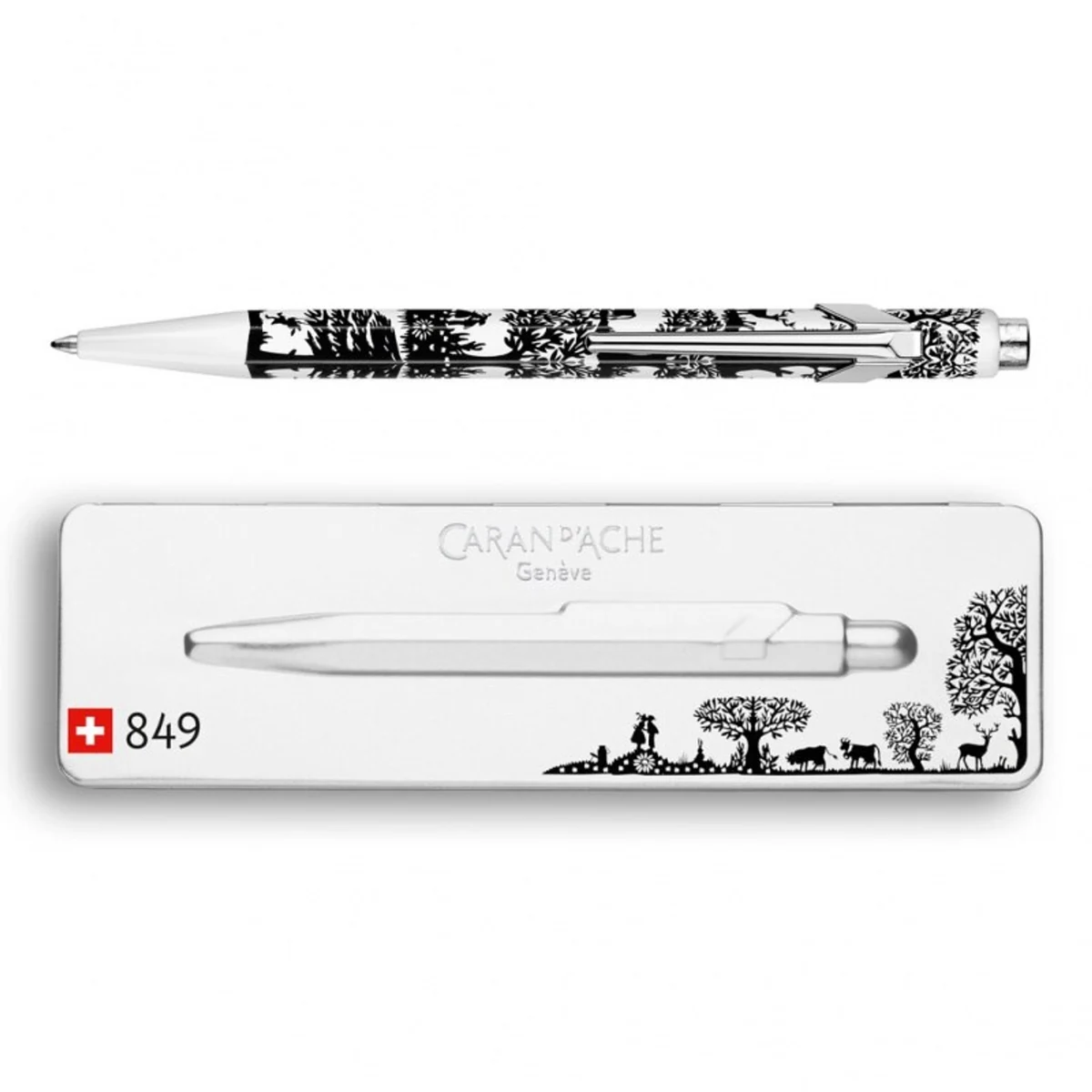 Caran d’Ache Długopis 849 Pop Line - Wycinanka Alpejska