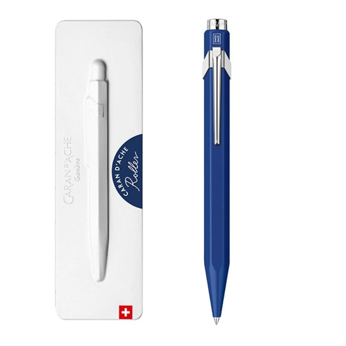 Caran d’Ache Pióro kulkowe 849, w pudełku, niebieski